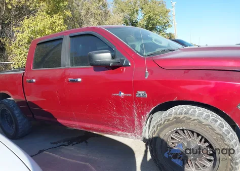 2012 Ram 1500 Slt from USA, damaged, VIN 1C6RD6LT7CS348866